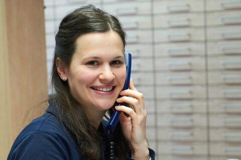 Kunden-Support am Telefon